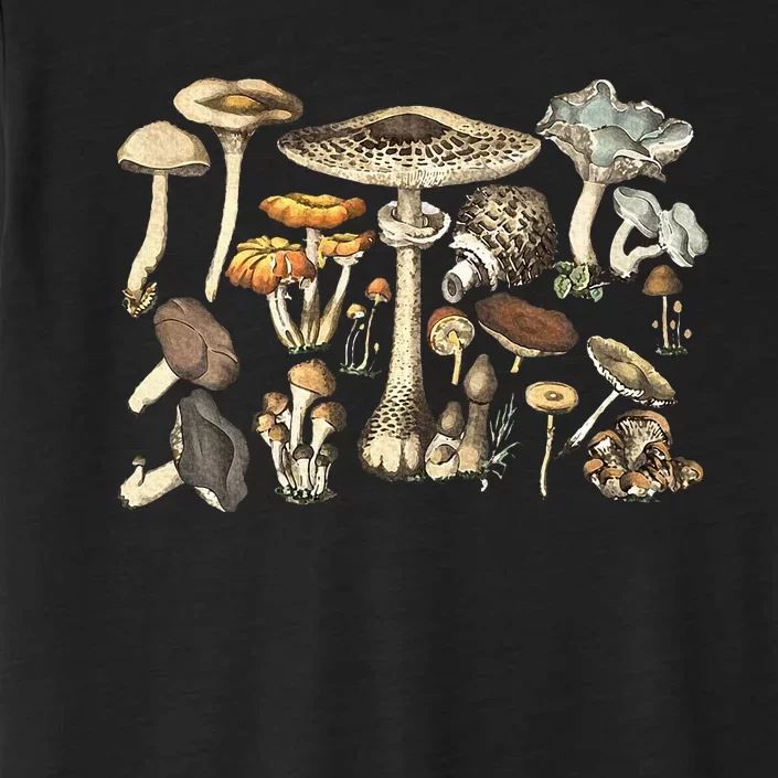 Mushroom Mycology Fungi Foraging Mushroom Whisperer ChromaSoft Performance T-Shirt