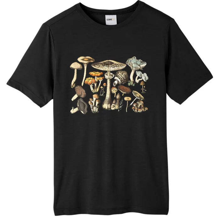 Mushroom Mycology Fungi Foraging Mushroom Whisperer ChromaSoft Performance T-Shirt