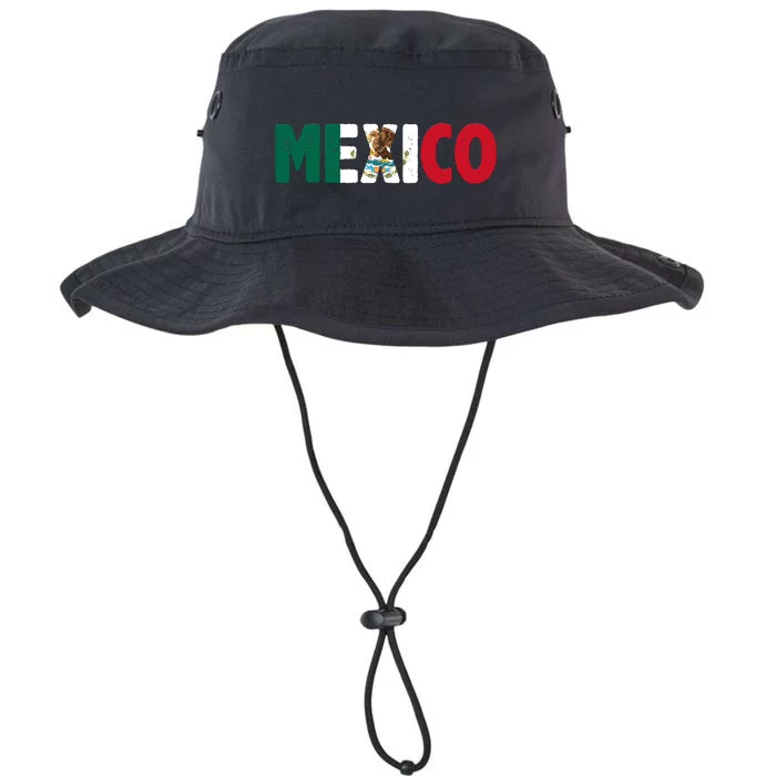 Mexico Mexican Flag Vintage Pride Legacy Cool Fit Booney Bucket Hat