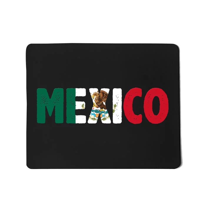 Mexico Mexican Flag Vintage Pride Mousepad