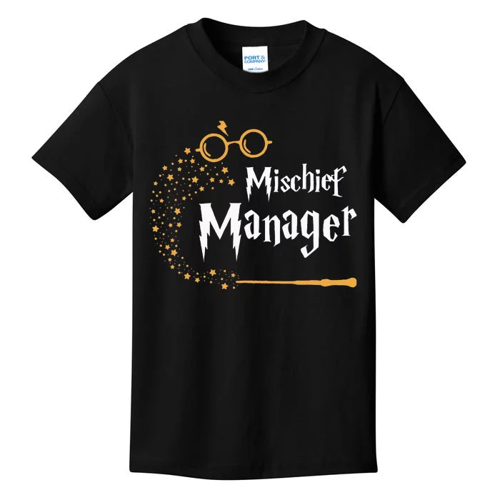 Mischief Manager Family Mischief Matching Halloween Kids T-Shirt