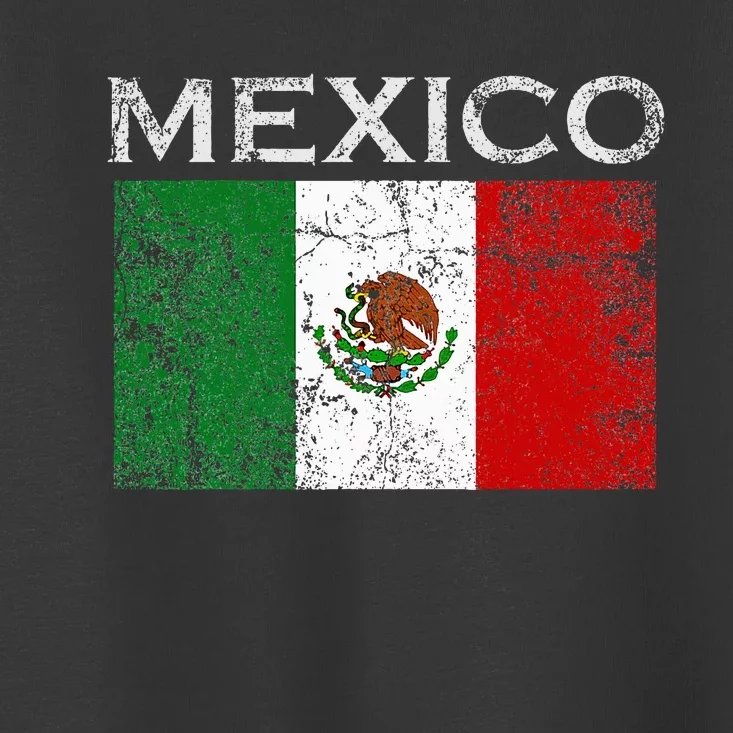 Mexico Mexican Flag Pride Toddler T-Shirt