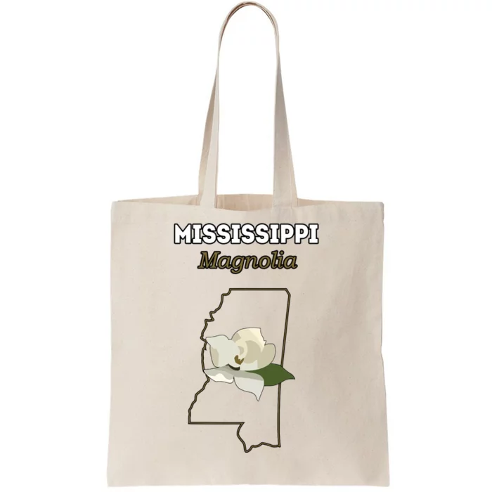 Mississippi Magnolia Flower Gift Tote Bag