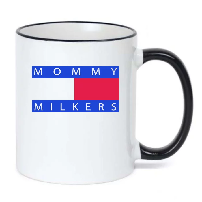 Mommy Milkers Funny Mom Black Color Changing Mug