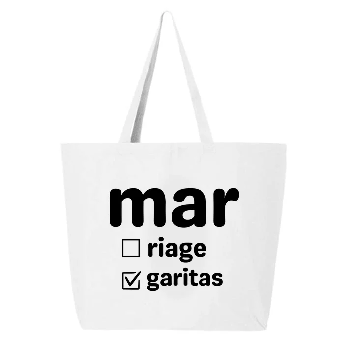 Marriage Margaritas Funny 25L Jumbo Tote