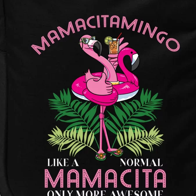 Mamacitamingo Mamacita Flamingo Lover Grandma Grandmother Gift Impact Tech Backpack