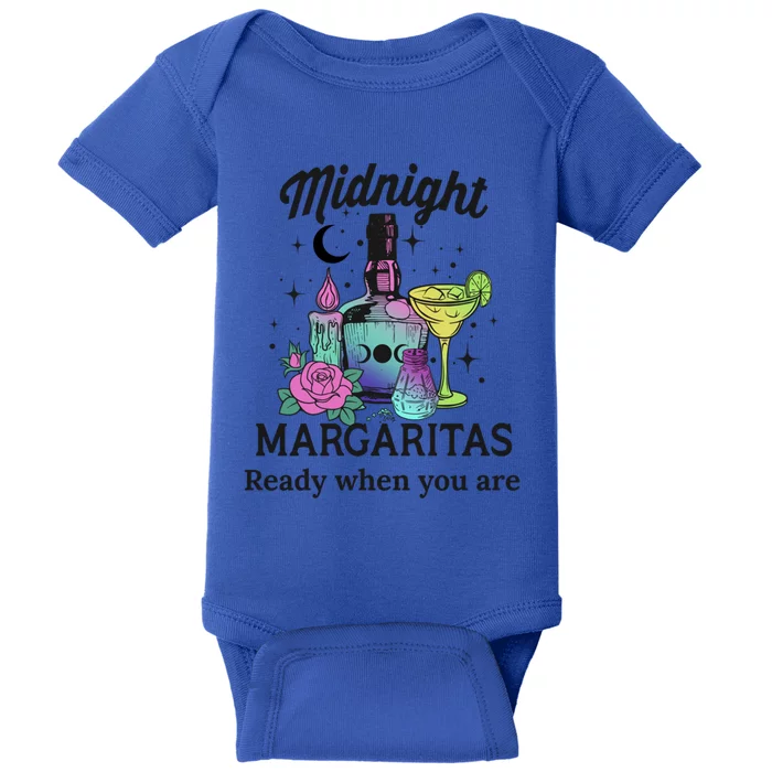 Midnight Margaritas Funny Gift Baby Bodysuit