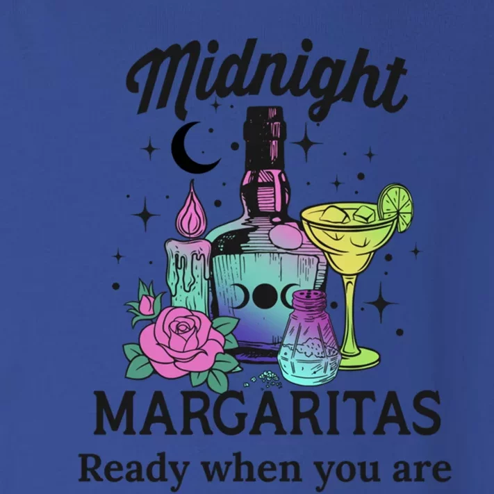 Midnight Margaritas Funny Gift Toddler Long Sleeve Shirt