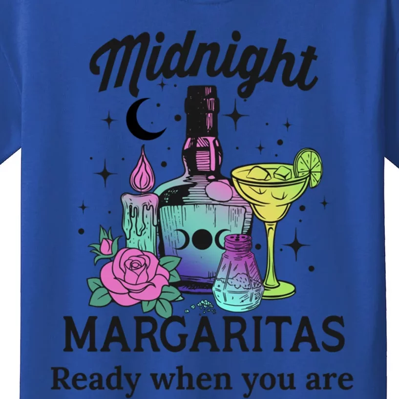 Midnight Margaritas Funny Gift Kids T-Shirt