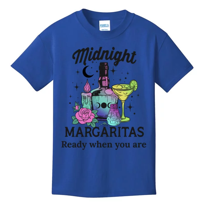 Midnight Margaritas Funny Gift Kids T-Shirt