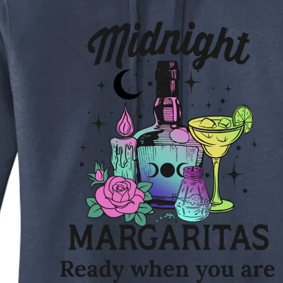 Midnight Margaritas Funny Gift Women's Pullover Hoodie