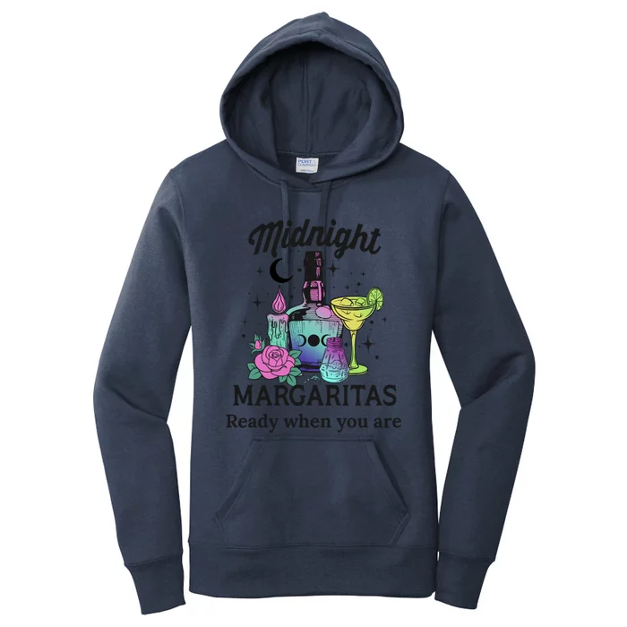 Midnight Margaritas Funny Gift Women's Pullover Hoodie