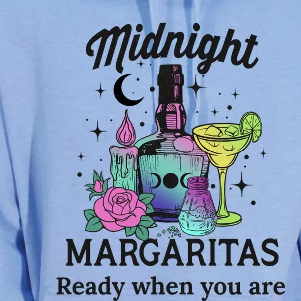 Midnight Margaritas Funny Gift Unisex Surf Hoodie