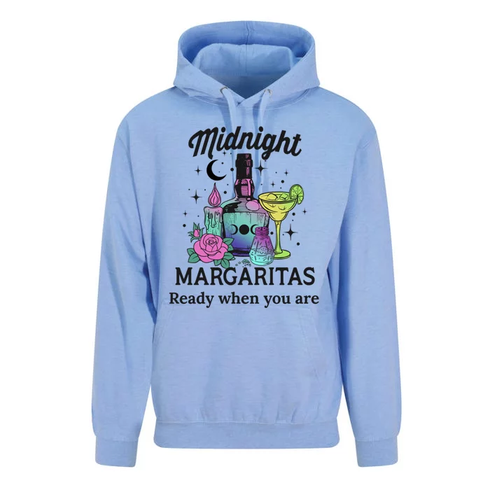 Midnight Margaritas Funny Gift Unisex Surf Hoodie