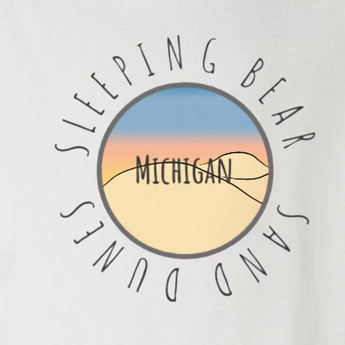 Michigan Michigander Great Lakes Sleeping Bear Sand Dunes Toddler Long Sleeve Shirt