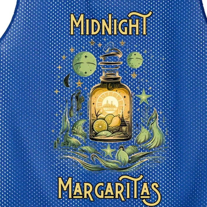 Midnight Margaritas Gift Mesh Reversible Basketball Jersey Tank