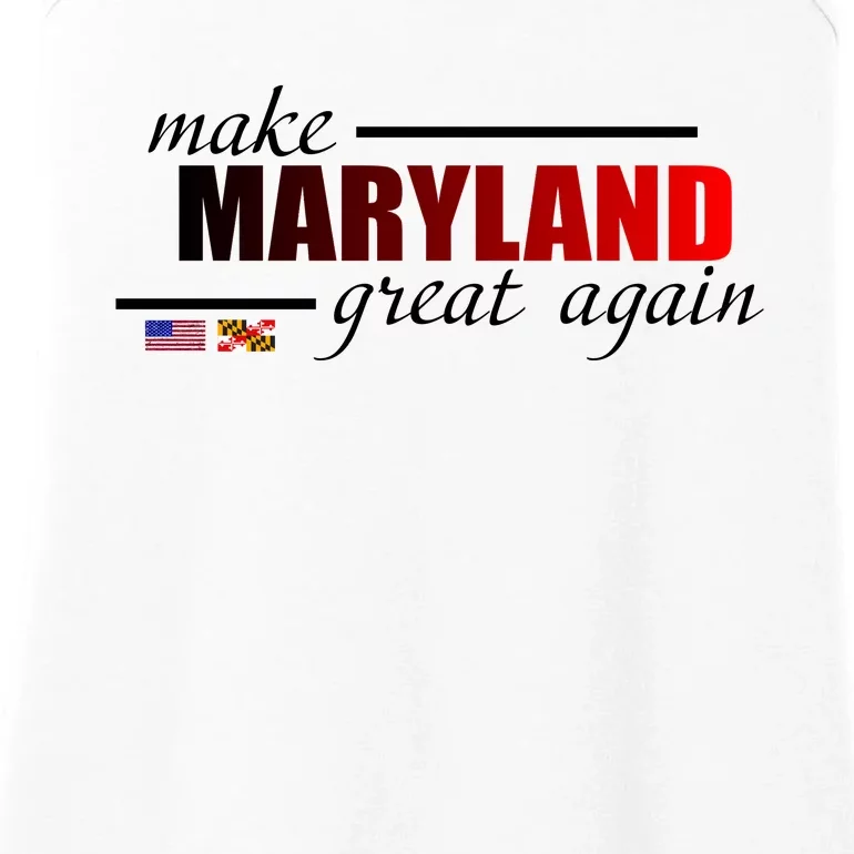 Make Maryland Great Again Ladies Essential Tank