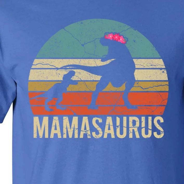 Mom Mother Gift Christmas Mamasaurus Wife Husband Gift Great Gift Tall T-Shirt