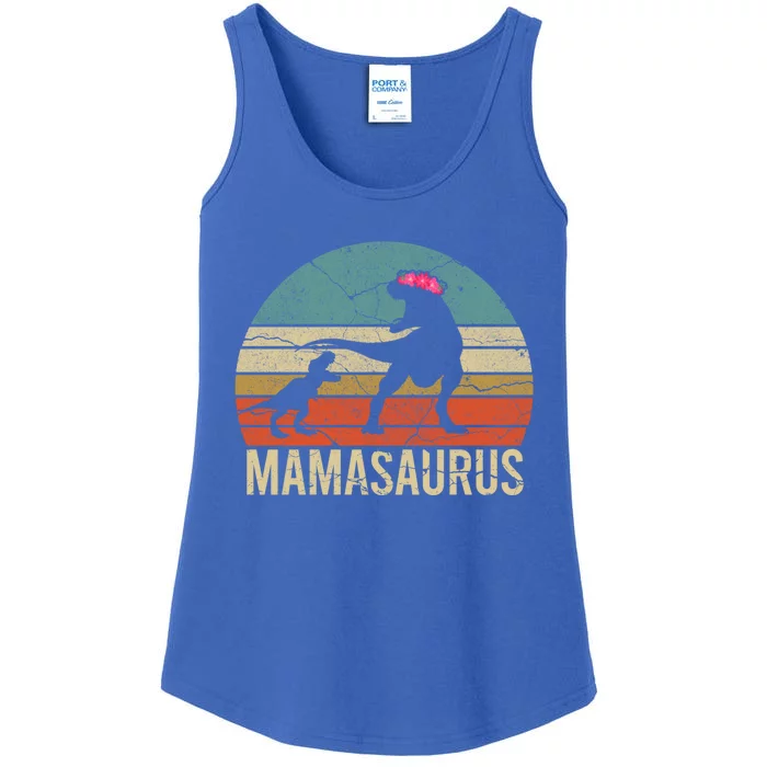 Mom Mother Gift Christmas Mamasaurus Wife Husband Gift Great Gift Ladies Essential Tank