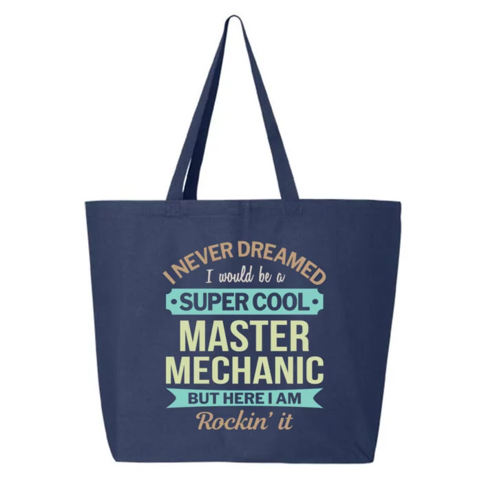 Master Mechanic Gift Funny Gift 25L Jumbo Tote