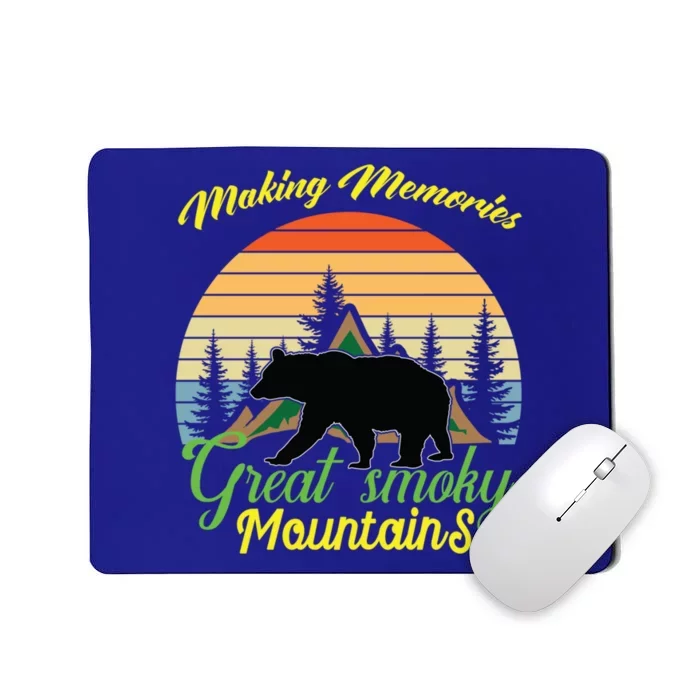 Making Memories Great Smoky Mountains Bear Tennessee Gift Mousepad