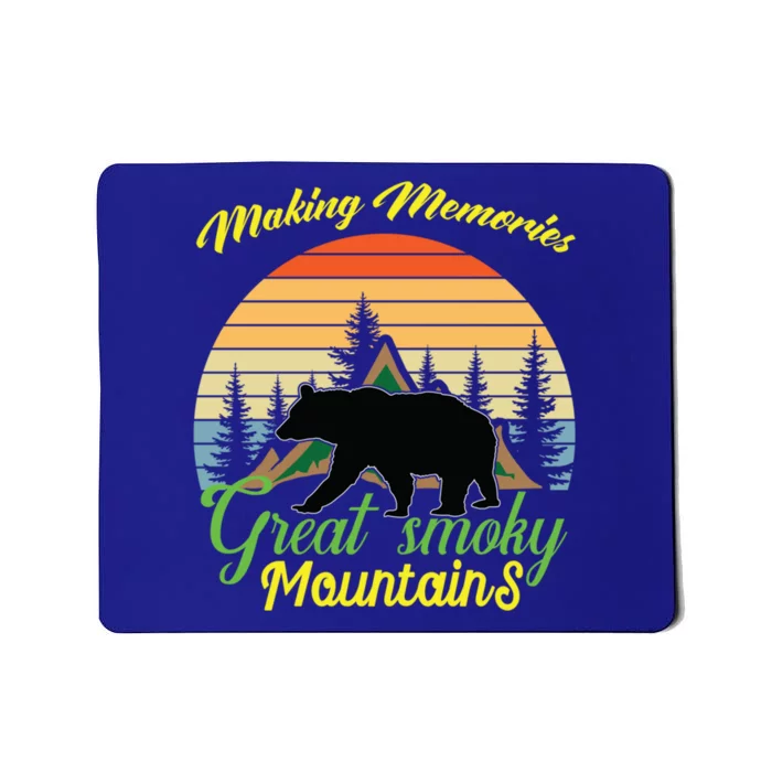 Making Memories Great Smoky Mountains Bear Tennessee Gift Mousepad