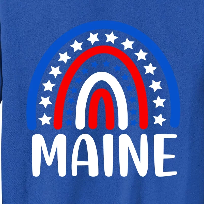 Maine Meaningful Gift I Love Maine Usa Meaningful Gift Tall Sweatshirt