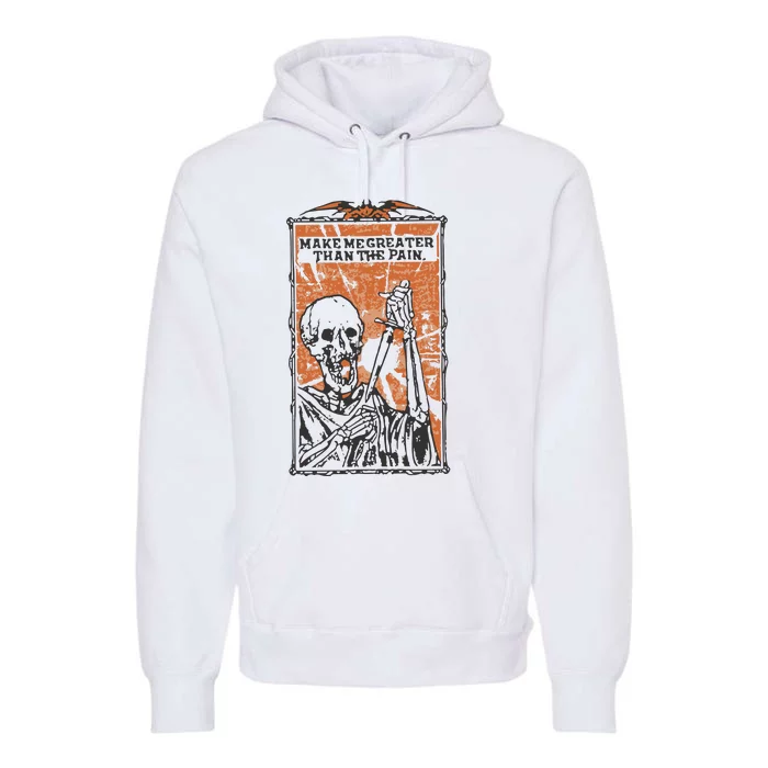 Make Me Greater Than The Pain Premium Hoodie