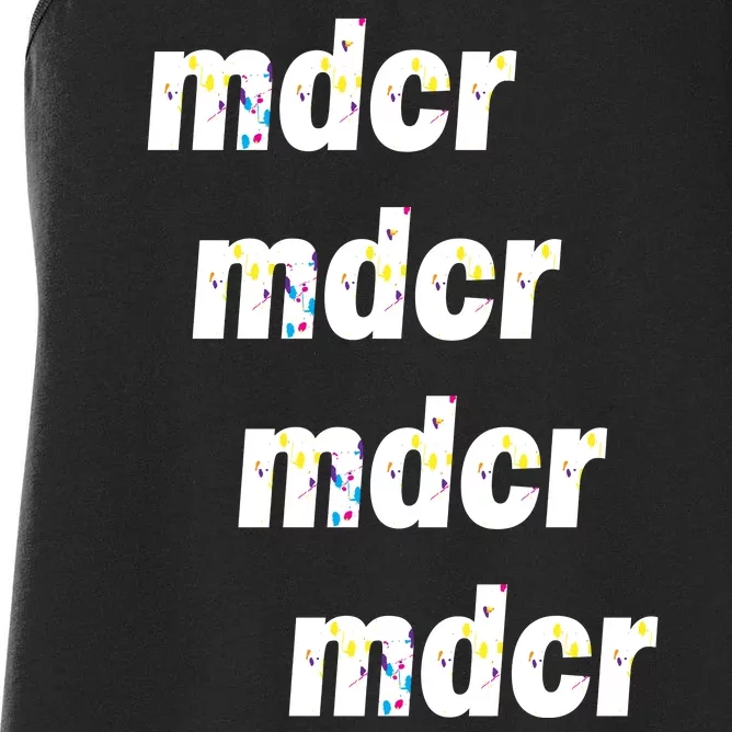 Mdcr MDCR Guardiola Splatter Pep Women's Racerback Tank