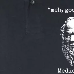 Memes Meh Good Enough Funny Meh Good Enough Mediocrates Demotivational Quote Softstyle Adult Sport Polo