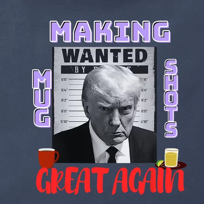 Making Mugshots Great Again Trump 2024 Mugshot President Zip Tote Bag