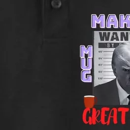 Making Mugshots Great Again Trump 2024 Mugshot President Dry Zone Grid Performance Polo