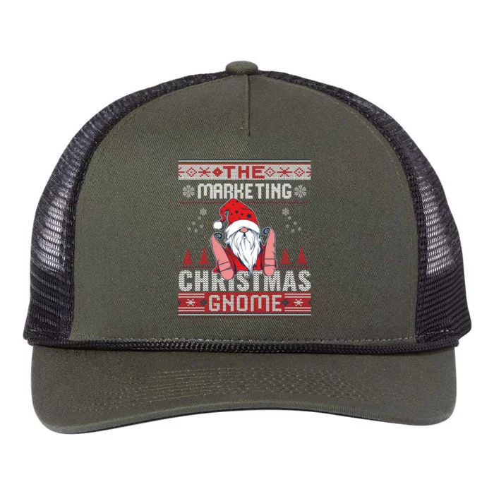 Marketing Matching Group Christmas Gnome Ugly Great Gift Retro Rope Trucker Hat Cap