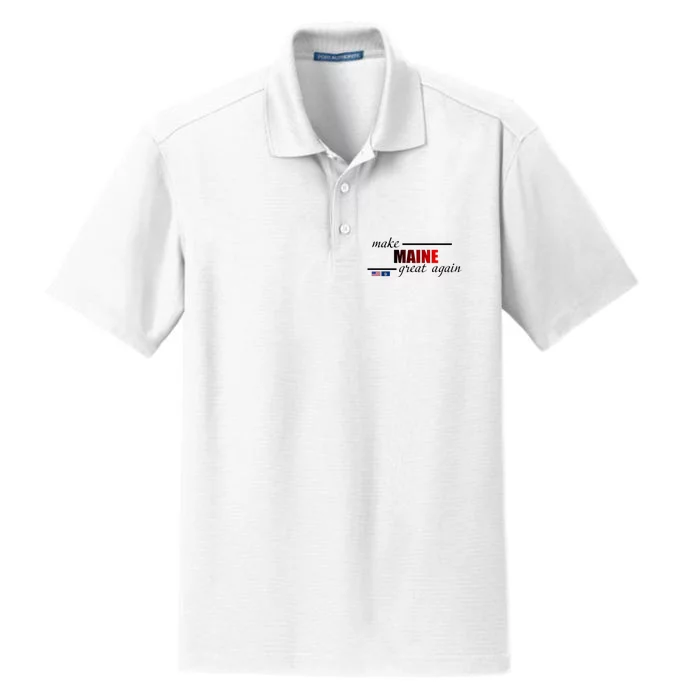 Make Maine Great Again Dry Zone Grid Performance Polo