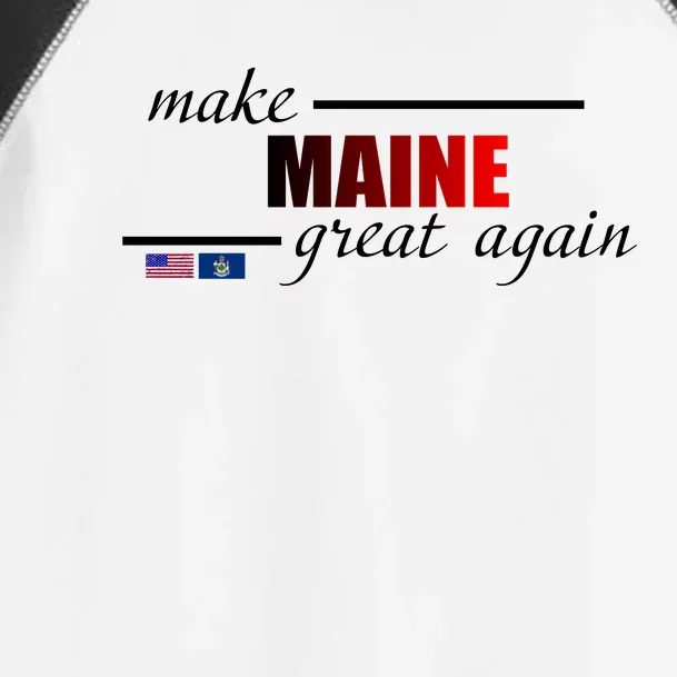 Make Maine Great Again Toddler Fine Jersey T-Shirt