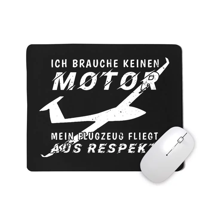 Model Making Glider Funny Model Aeroplane Pilot Mousepad