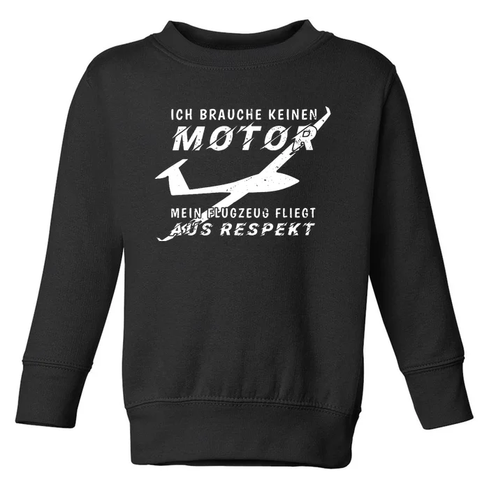 Model Making Glider Funny Model Aeroplane Pilot Toddler Sweatshirt