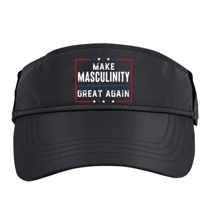 Make Masculinity Great Again Adult Drive Performance Visor