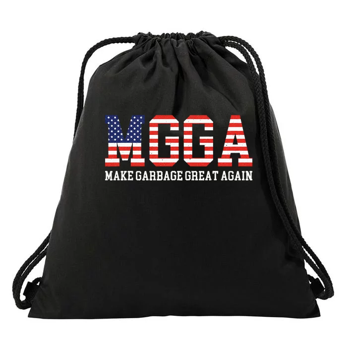 Mgga Make Garbage Great Again Drawstring Bag