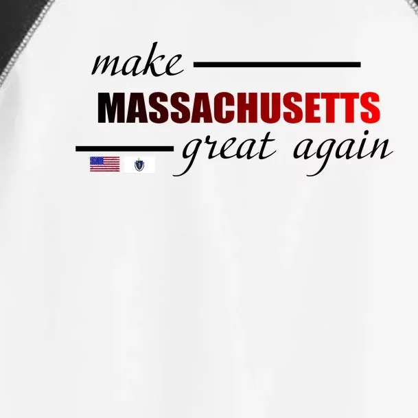 Make Massachusetts Great Again Toddler Fine Jersey T-Shirt