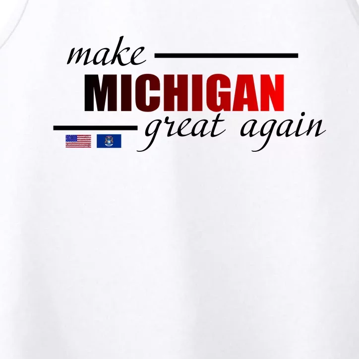 Make Michigan Great Again Performance Tank