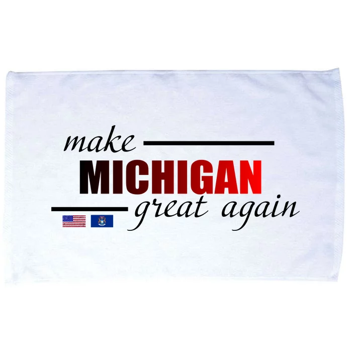 Make Michigan Great Again Microfiber Hand Towel