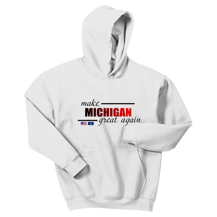 Make Michigan Great Again Kids Hoodie