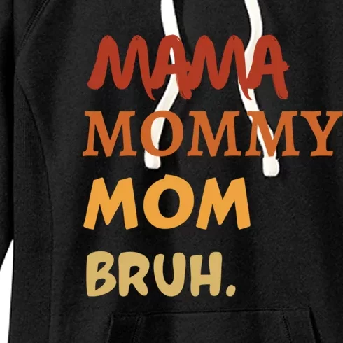 Mom Mommy Happy International 'S Day Mothers Day Gift Women's Fleece Hoodie