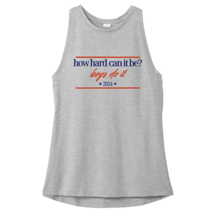 Mads Mitch How Hard Can It Be Boy Do It 2024 Hhcibbdi Ladies Tri-Blend Wicking Tank