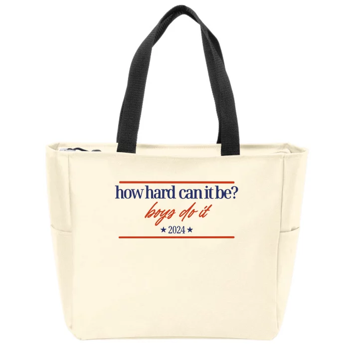 Mads Mitch How Hard Can It Be Boy Do It 2024 Hhcibbdi Zip Tote Bag