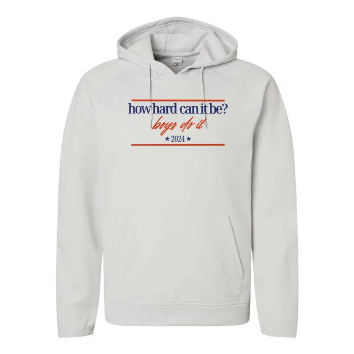 Mads Mitch How Hard Can It Be Boy Do It 2024 Hhcibbdi Performance Fleece Hoodie