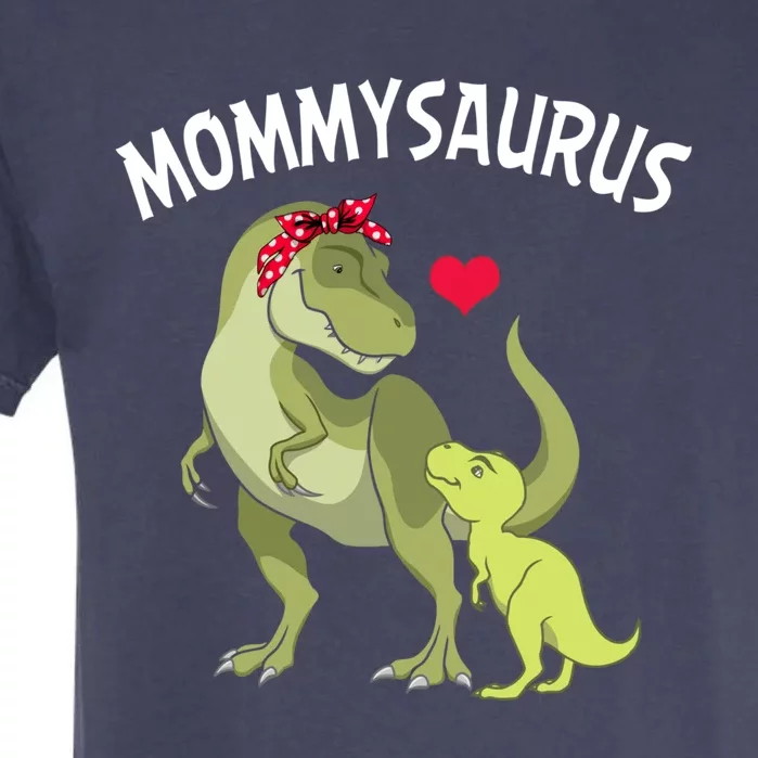 Mommysaurus Mom Heart Child Cute Dinosaur Mommy Mother’s Day Garment-Dyed Heavyweight T-Shirt