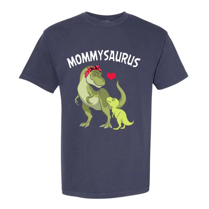 Mommysaurus Mom Heart Child Cute Dinosaur Mommy Mother’s Day Garment-Dyed Heavyweight T-Shirt