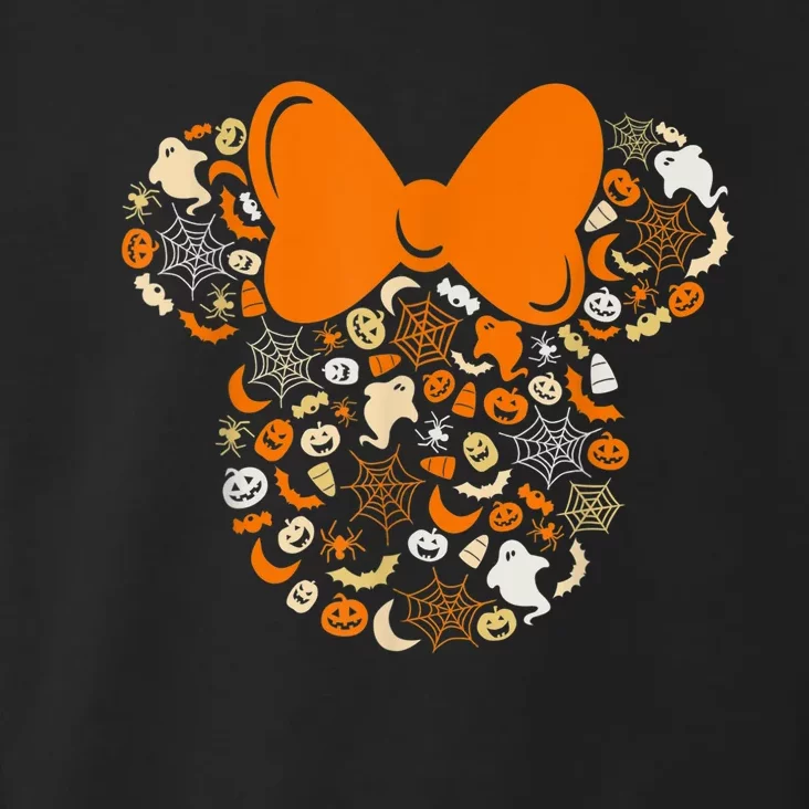 Minnie Mouse Halloween Ghosts Pumpkins Spiders Toddler Hoodie